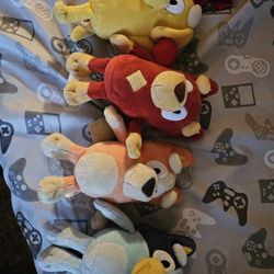 Bluey And Friends Stuffed Animals