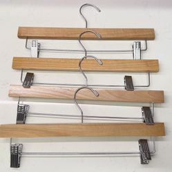 New wood Pant Hangers 60 Pcs 