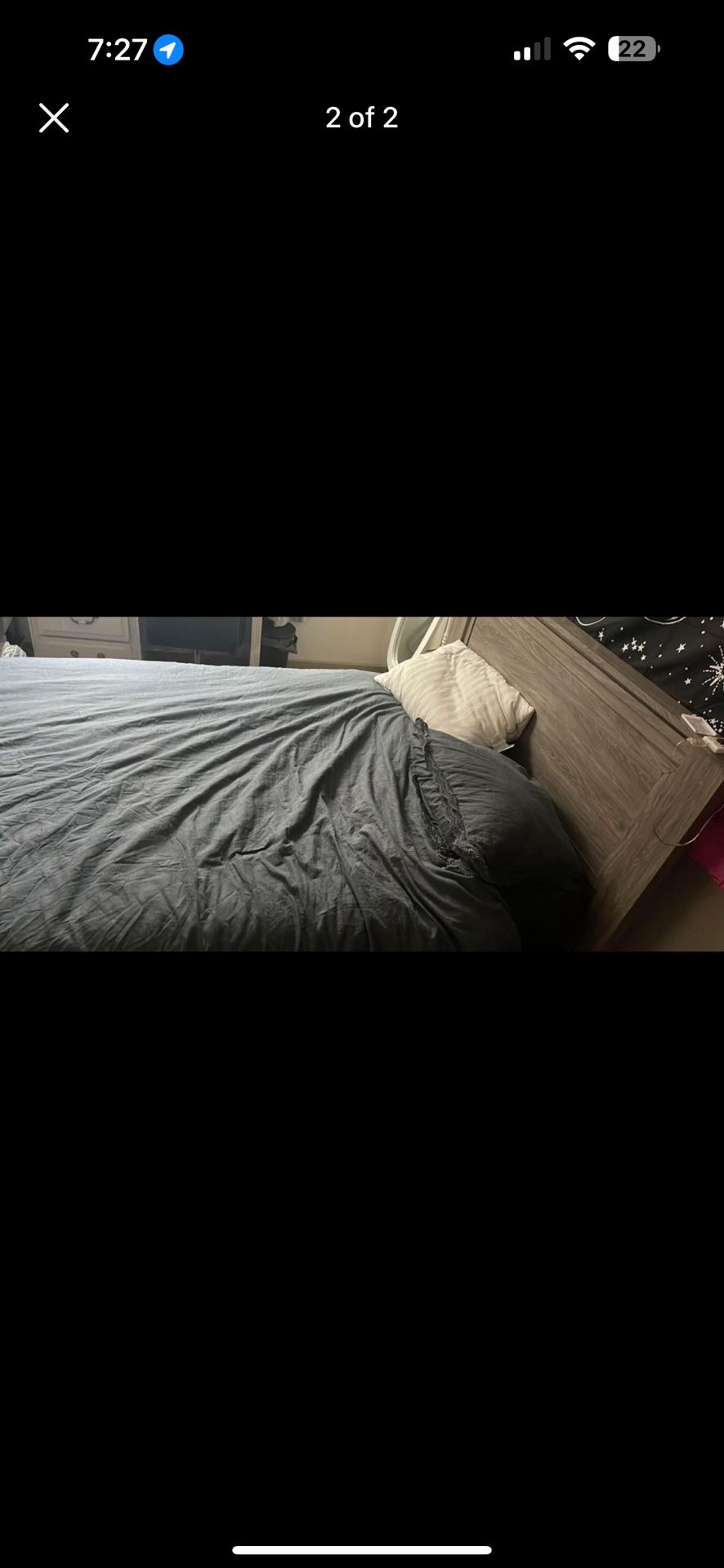 Bed, Frame, Mattress $300
