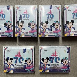 2025 Topps Disneyland 70th Anniversary blaster - hobby boxes