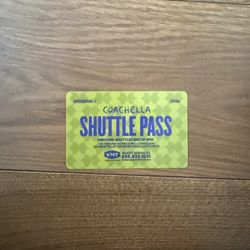 Weekend 2 Coachella Shuttle Pass
