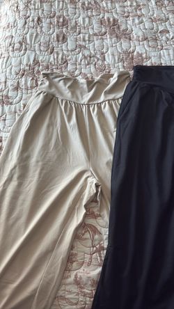 High-Waisted Fashion Wide-Leg Cropped Leggings