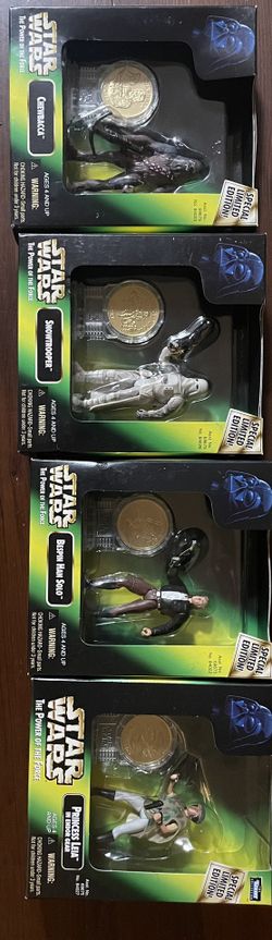 4 Star Wars The Power Of The Force - With Millennium Coin
