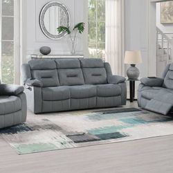 Sofá And Loveseat Recliners.  Only Two Pcs