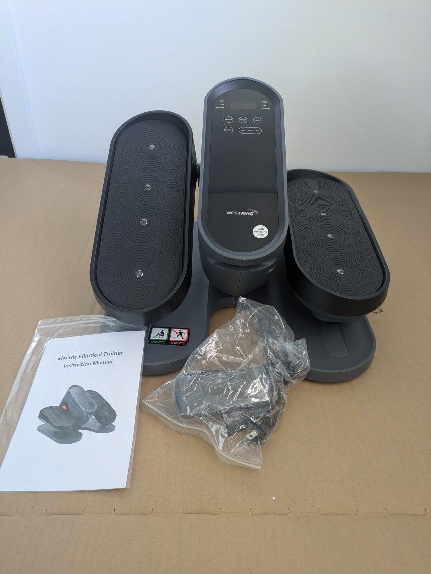 Under Desk Elliptical Machine, Electric Ellipse Leg Exerciser