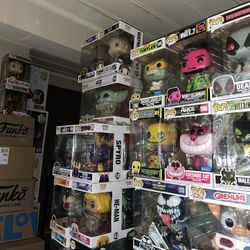 10 FUNKO POPS!!! 