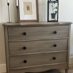Refinished Three Drawer Dresser