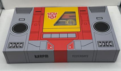 SDCC 2026 RPM x Yesterdays Transformers Blaster Steeljaw Cassette Pins
