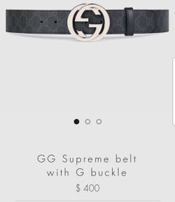 Used authentic Gucci belt