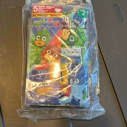 PJ Masks Underwear - Size 4 (5 Pack)
