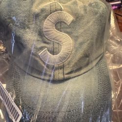 Supreme Denim “S” Logo 6-Panel Hat *Washed Indigo SS25