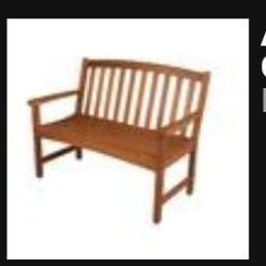 Adelaide 2-seater Wooden Bench 
