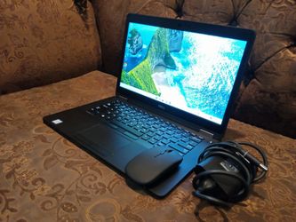 Laptop Dell latitude E7470-Core i5-8gb ram-128gb HD SSD solid- good for stud-ents.