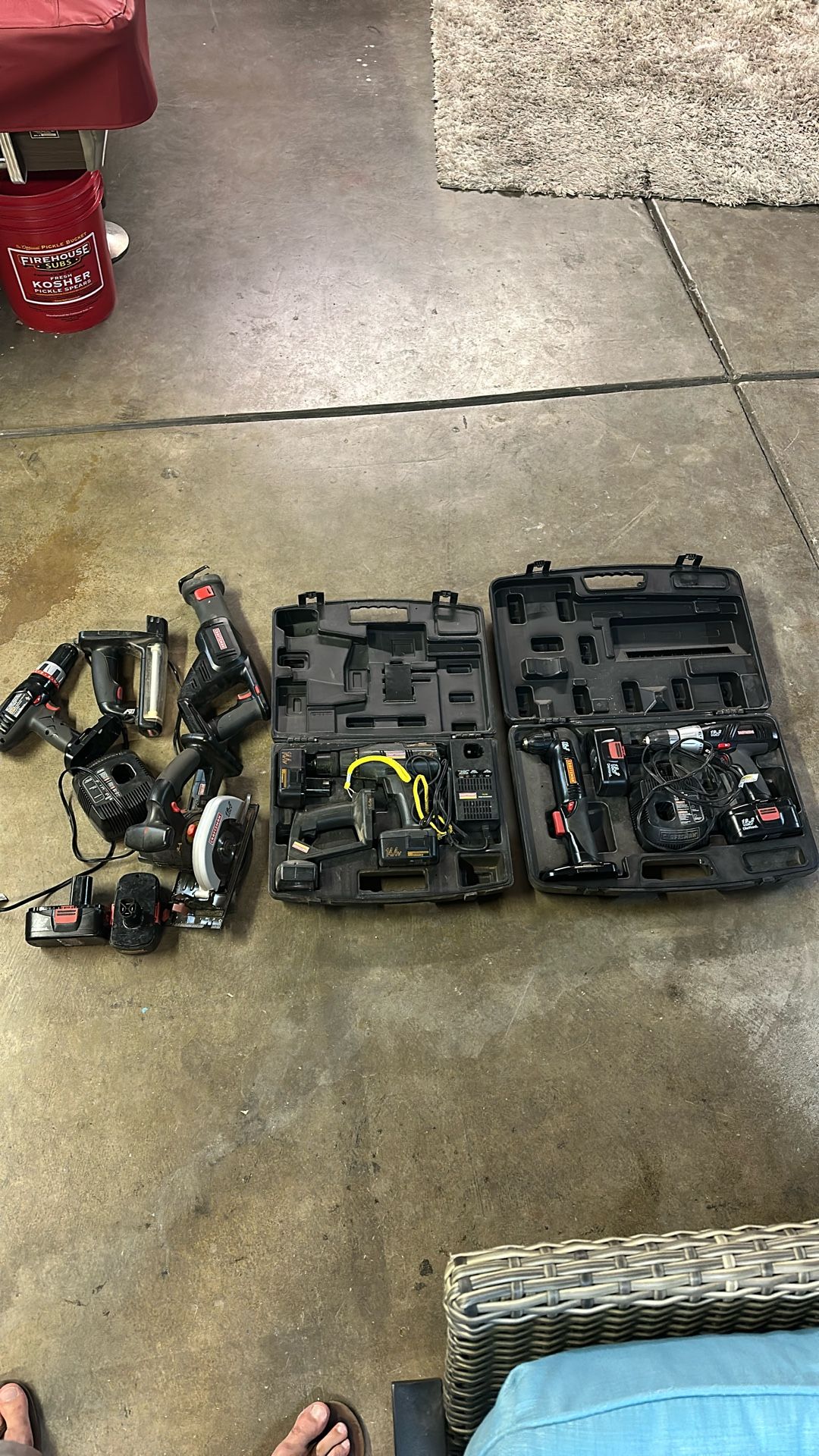 Craftsman battery powered set