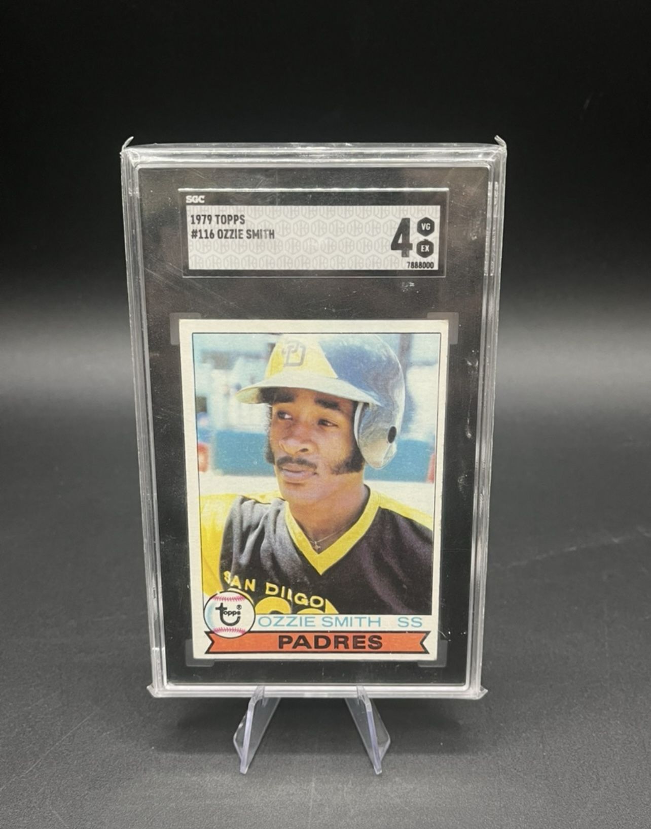 1979 Topps #116 Ozzie Smith Padres SGC 4 *3785