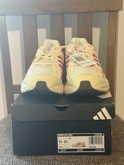 Size 10.5 - Women's Spiritain 2000 Sneaker White/Red/Pink , Men’s 9.5