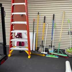 Werner Ladder Shovels Pressure Washer  Broom