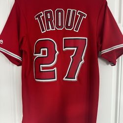 Angels Jersey Mike Trout Size Small