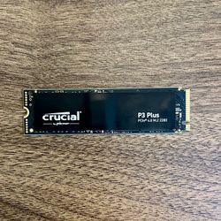 Crucial P3 Plus 2TB NVME SSD Gen 4 Like New
