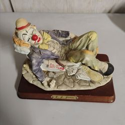 J.J.Jones Sleeping Clown , 1995 Collectible made by Dave Original , OBO.