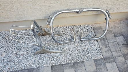 2004 Yamaha Crashbar and Luggage Carrier