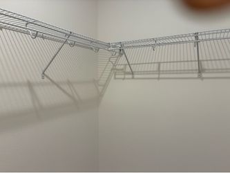 Brand New Closet Maid Shelving in a.Master Walk-In Closetand Reach-In