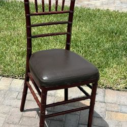 Vintage European Beechwood Chiavari Chair