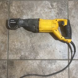 Dewalt 120v Reciprocating Saw (Wired)