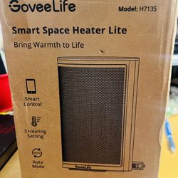 GoveeLife Smart Portable Space Heater, 1500W Fast Electric Heater for Indoor Use