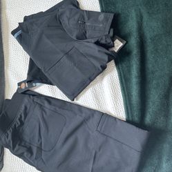 Black M Dickies Dynamix Scrub Pants And Top Men Or Women 