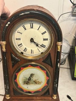 Antique Seth Thomas Chicago series clock