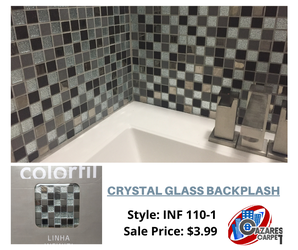Crystal Glass Backsplash