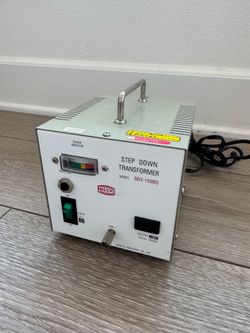 Nissyo SDX-1500U Step Down Transformer 1500W (120V to 100V)