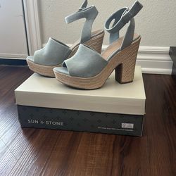 Women Sandals Light Denim
