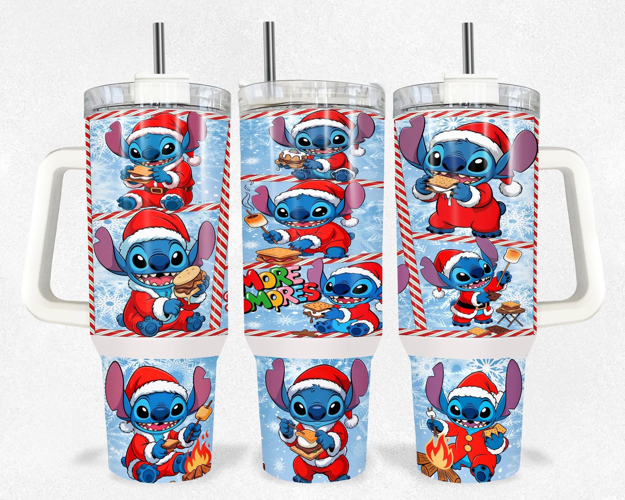 Stitch Christmas 40oz Tumbler