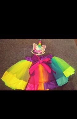 Baby unicorn tutu