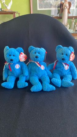 Baseball Bear Ty Beanie