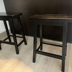 Counter Height Bar Stools for Kitchen Island with Footrest