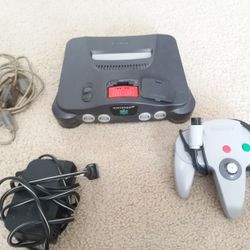 Nintendo 64 N64 Console Set