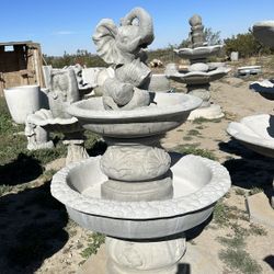 New Fountain Made Out Of Cement Perfect Gift 🎁 