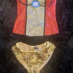 Iron Man Sexy Halloween Costume (Corset And Bottom Pieces)