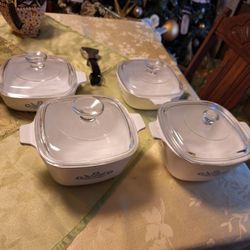 Vintage 1960s.
Blue Corn Pattern
Pattern
 Corning  Wear