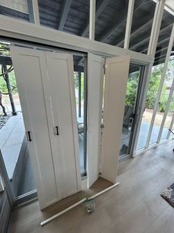 Bifold closet doors
