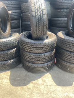 Set of four used Goodyear 275/65R18 $300