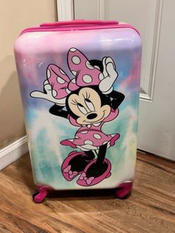 Minnie mouse kids 21" hardshell carry-on spinner suitcase