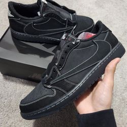 Jordan 1 Low Black Phantom 