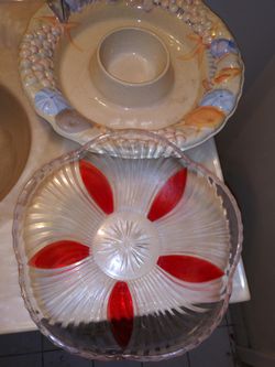 House hold serving bowls serving trays