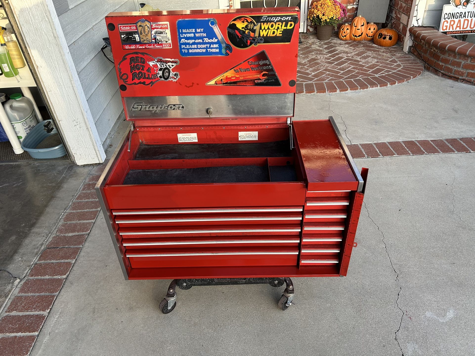 Snap On Top Tool Box