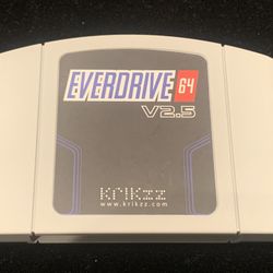  KRIKzz Nintendo 64 N64 EverDrive 64 V2.5 GAME PAK(SD slot + NTSC PAL switch)