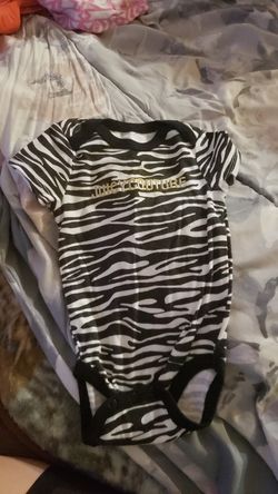 3/6M baby girl onesie Juicy Couture